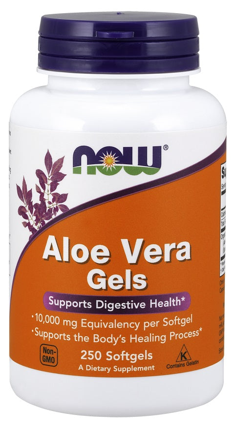 NOW Foods Aloe Vera Gels 250 softgels