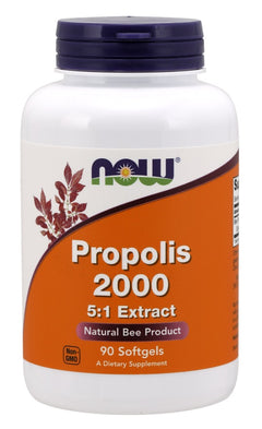 NOW Foods Propolis 2000 5:1 Extract 90 softgels