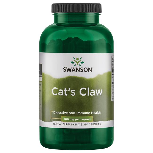 Swanson Cat's Claw 500mg 250 caps