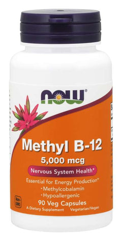 NOW Foods Methyl B-12 5000mcg 90 vcaps