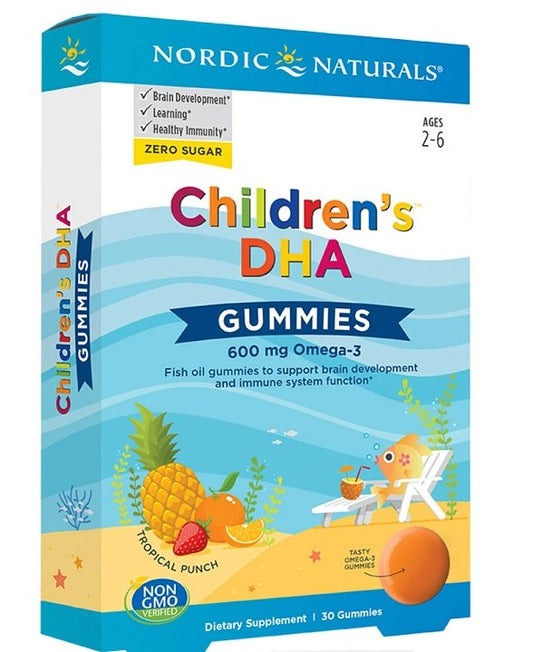 Nordic Naturals Children's DHA Gummies 600mg 30 gummies