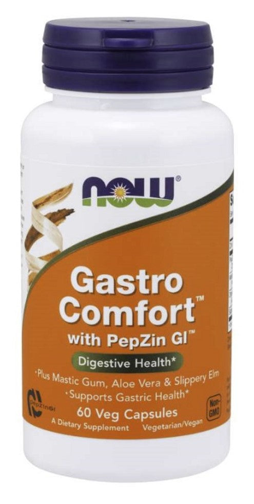 NOW Foods Gastro Comfort with PepZin GI 60 vcaps