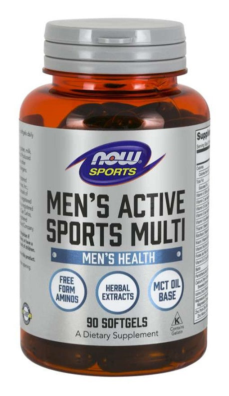 NOW Foods Men's Active Sports Multi 90 softgels