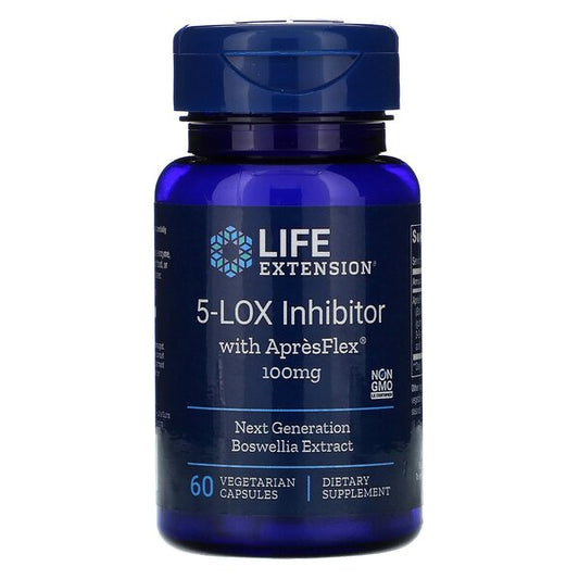 Life Extension 5-LOX Inhibitor with ApresFlex 100mg 60 vcaps