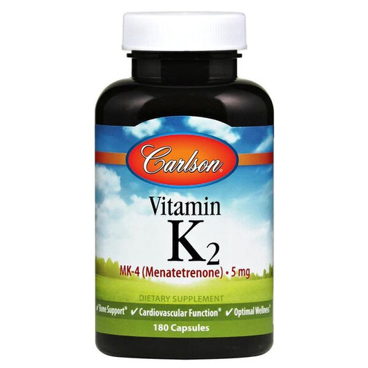 Carlson Labs Vitamin K2 MK-4 5mg 180 caps