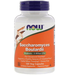NOW Foods Saccharomyces Boulardii 120 vcaps