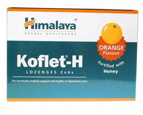 Himalaya Koflet-H Orange 12 lozenges
