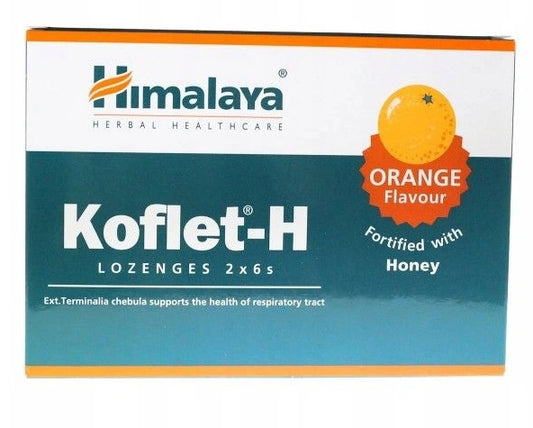Himalaya Koflet-H Orange 12 lozenges