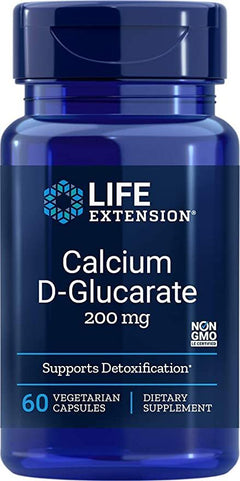 Life Extension Calcium D-Glucarate 200mg 60 vcaps