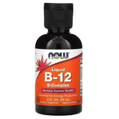 NOW Foods Vitamin B-12 Liquid B-Complex 59 ml