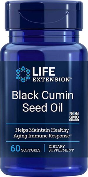 Life Extension Black Cumin Seed Oil 60 softgels