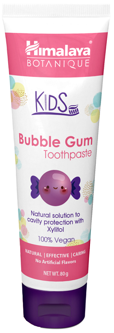 Himalaya Kids Toothpaste Bubble Gum 80g