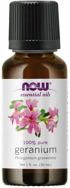 NOW Foods Essential Oil Geranium Oil 30 ml