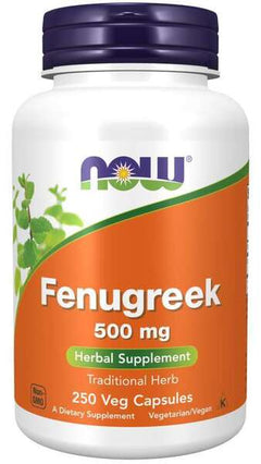 NOW Foods Fenugreek 500mg 250 vcaps