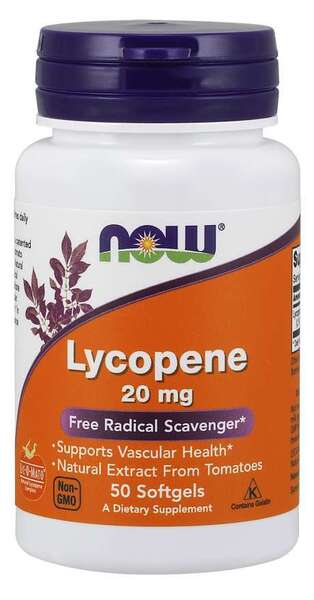 NOW Foods Lycopene 20mg 50 softgels
