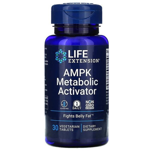 Life Extension AMPK Metabolic Activator 30 vegetarian tabs