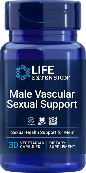 Life Extension Male Vascular Sexual Support 30 vcaps
