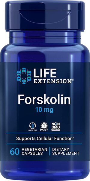 Life Extension Forskolin 10mg 60 vcaps