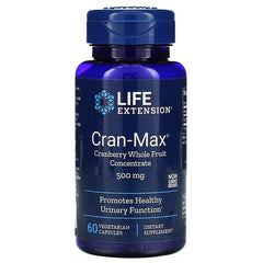 Life Extension Cran-Max Cranberry Whole Fruit Concentrate 500mg 60 vcaps