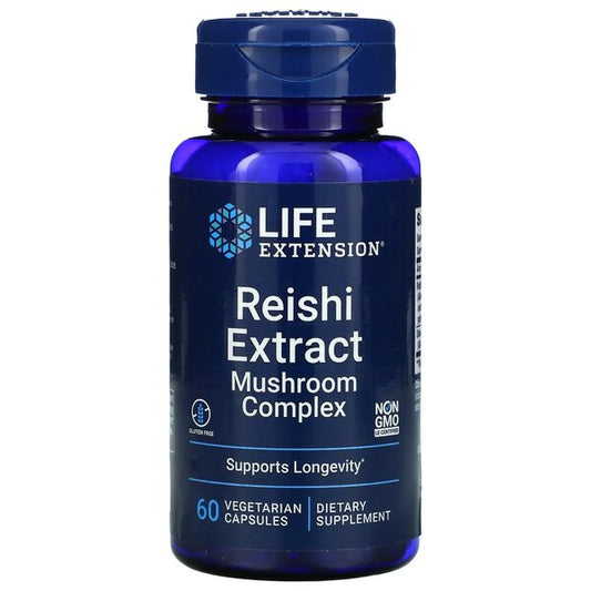 Life Extension Reishi Extract Mushroom Complex 60 vcaps