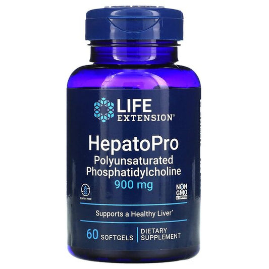 Life Extension HepatoPro Polyunsaturated Phosphatidylcholine 900mg 60 softgels