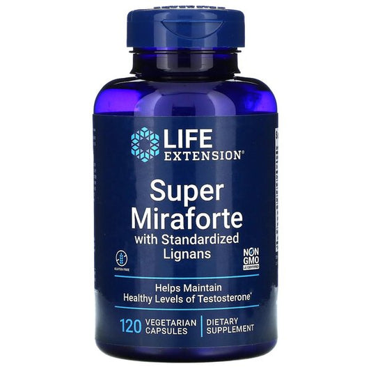 Life Extension Super Miraforte with Standardized Lignans 120 vcaps