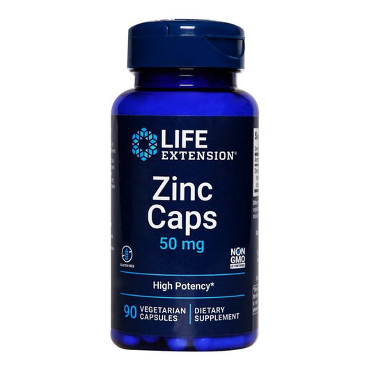 Life Extension Zinc Caps 50mg 90 vcaps
