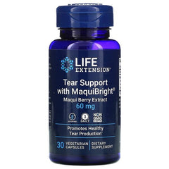 Life Extension Tear Support with MaquiBright (Maqui Berry Extract) 60mg 30 vcaps