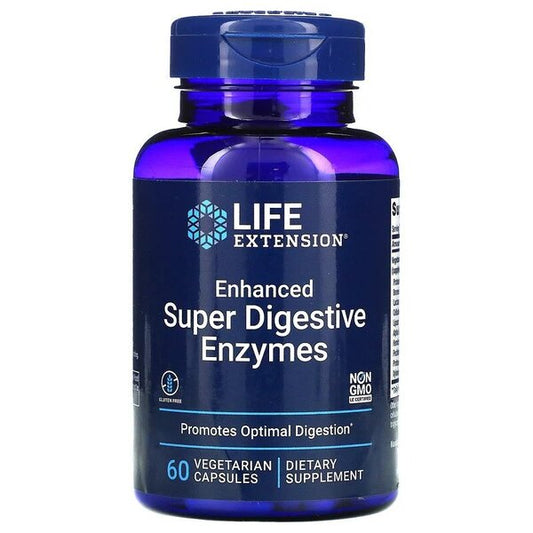 Life Extension Enhanced Super Digestive Enzymes and Probiotics 60 vcaps