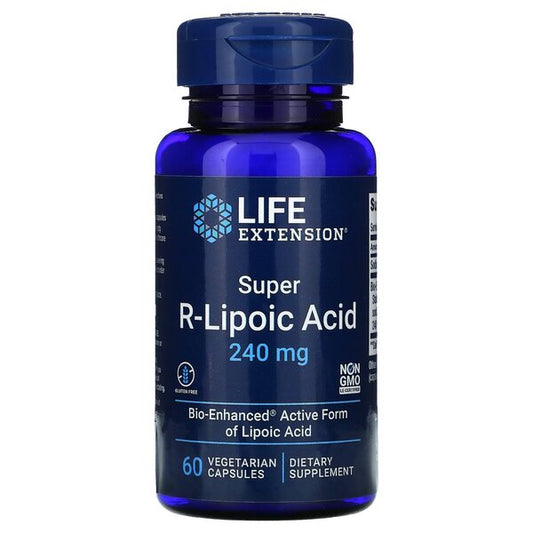 Life Extension Super R-Lipoic Acid 240mg 60 vcaps