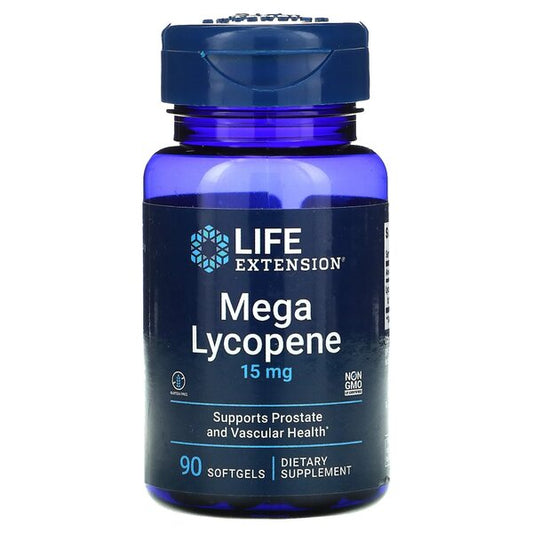 Life Extension Mega Lycopene 15mg 90 softgels