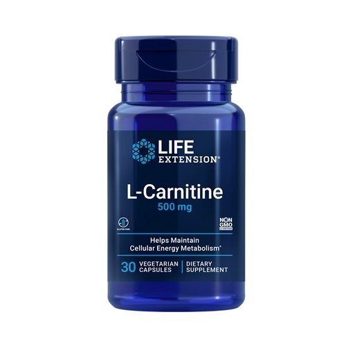 Life Extension L-Carnitine 500mg 30 vcaps