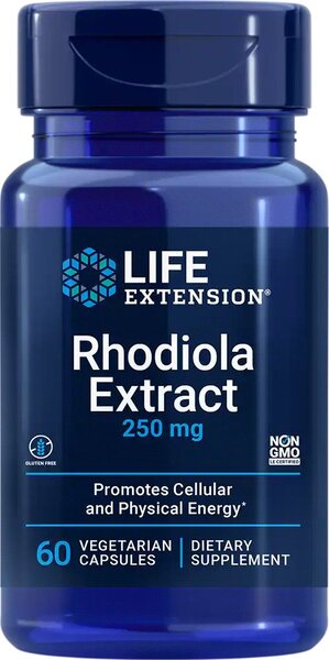 Life Extension Rhodiola Extract 250mg 60 vcaps