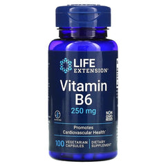 Life Extension Vitamin B6 250mg 100 vcaps