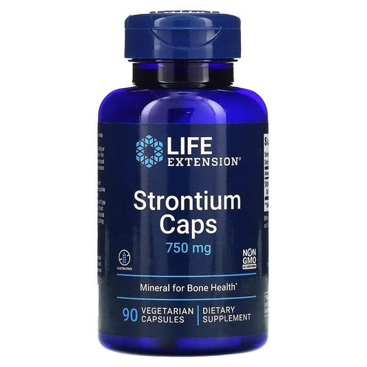 Life Extension Strontium Caps 750mg 90 vcaps