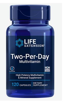 Life Extension Two-Per-Day Multivitamin 120 caps
