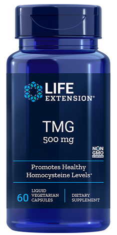 Life Extension TMG 500mg 60 liquid vcaps