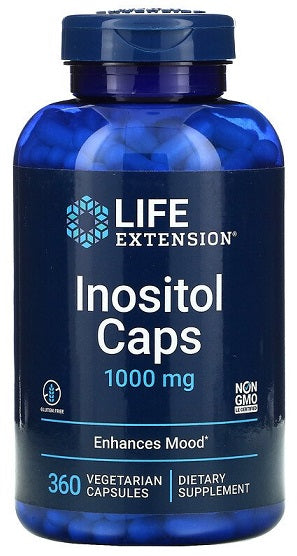 Life Extension Inositol Caps 1000 mg 360 vcaps