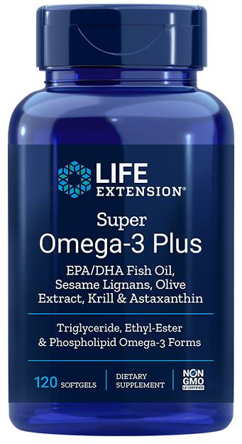 Life Extension Super Omega-3 Plus 120 softgels