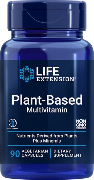 Life Extension Plant-Based Multivitamin 90 vcaps