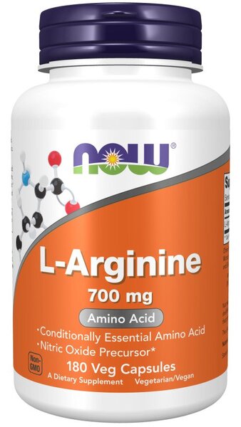 NOW Foods L-Arginine 700mg 180 vcaps