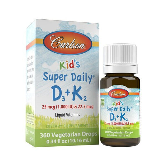Carlson Labs Kid's Super Daily D3 + K2 10 ml