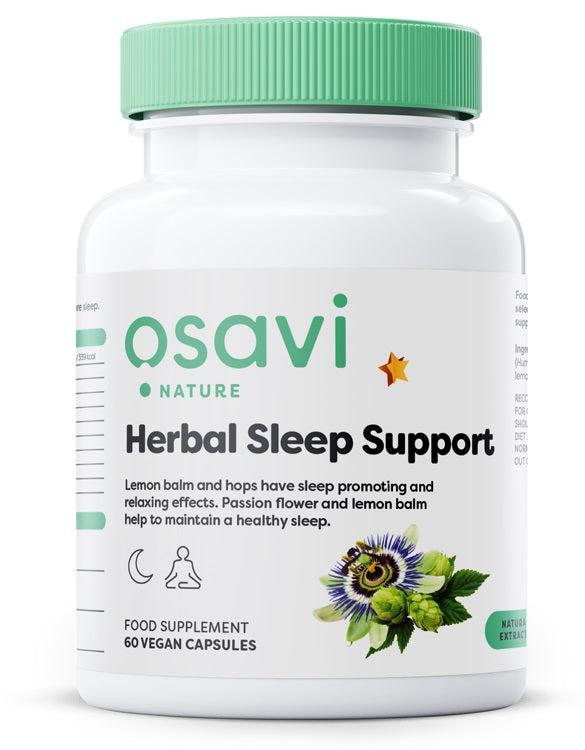 Osavi Herbal Sleep Support (Melatonin Free) 60 vegan caps