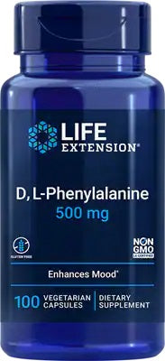 Life Extension D L-Phenylalanine 500mg 100 vcaps