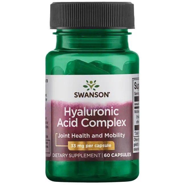 Swanson Hyaluronic Acid Complex 33mg 60 caps