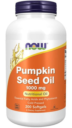 NOW Foods Pumpkin Seed Oil 1000mg 200 softgels