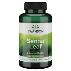 Swanson Senna Leaf 500mg 100 caps