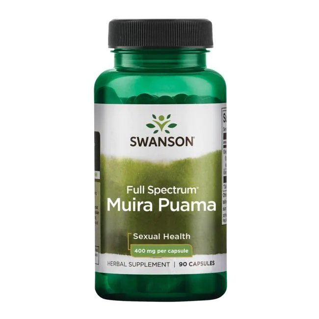 Swanson Full Spectrum Muira Puama 400mg 90 caps