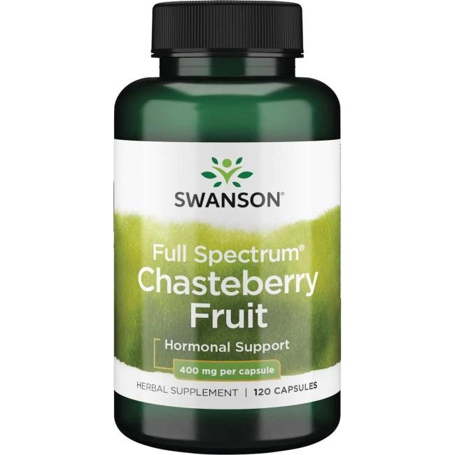 Swanson Full Spectrum Chasteberry Fruit 400mg 120 caps