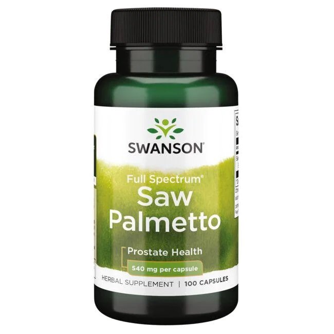 Swanson Saw Palmetto 540mg 100 caps